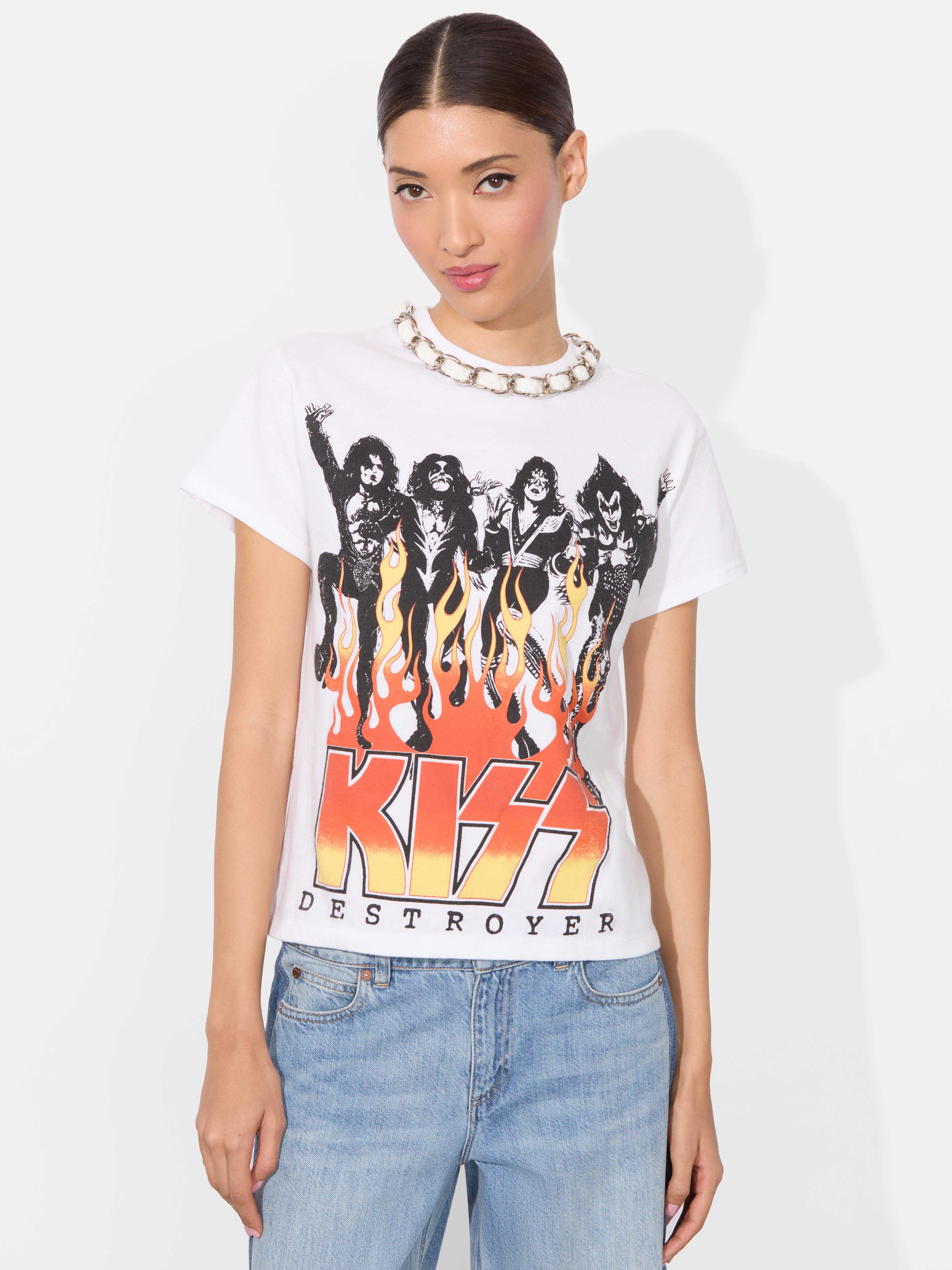 Alice And Olivia Miller Embellished Tee
